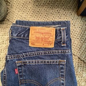Levi 505 slim fit jeans